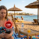 A traveler facing data issues after purchasing an Egypt tourist SIM card at the airport.